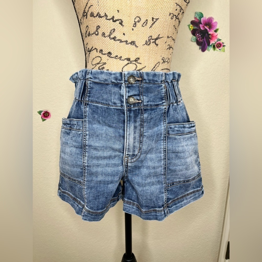 High Waist Y2K Denim Shorts